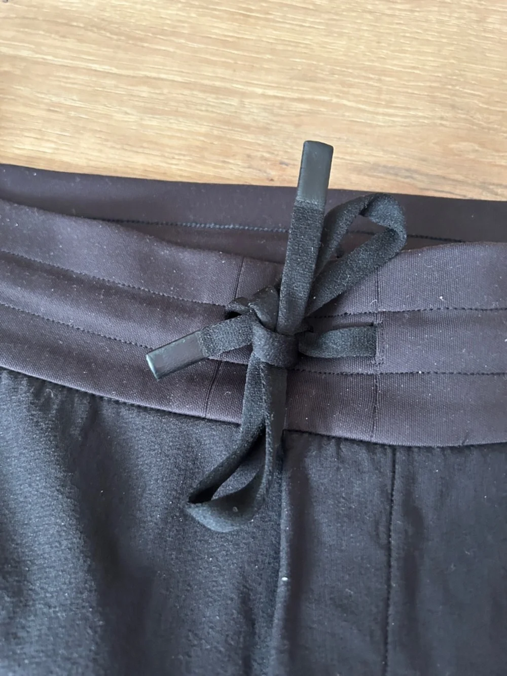 Athleta Black Women's Track Joggers with Zip Pockets - Picture 8 of 13